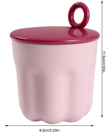dijiusidy Foam Maker Cup Manual Foamer Bath Facial Hand Wash Bubbler Bubbles Cleaning Cream Foaming Household Toilet Accessories Red - Buy Online on GoSupps.com