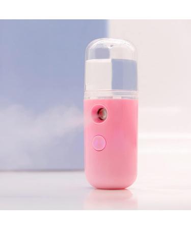 SKISUNO 2pcs Makeup Device Face Steamer Hot and Cold Mist Humidifier Mini Home Humidifier Pink - Buy Online on GoSupps.com