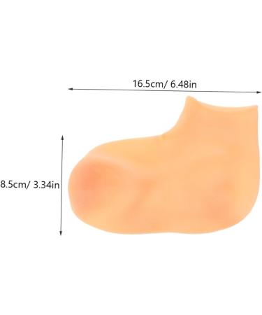 FRCOLOR 4 Pairs Exfoliating Moisturizing Socks Foot Spa Sleep Socks Spa Socks for Dry Feet Foot Care Socks Hydrating Socks Foot Socks for Dry Cracked Feet Torn Socks Sebs Miss Cosmetic - Buy Online on GoSupps.com