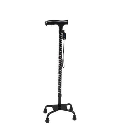 Canes Elderly Quadruple Cane Magnetic Retractable Non Slip Hand War (A) Star of Light
