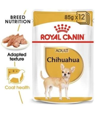 ROYAL CANIN Chihuahua Adult Wet Dog Food Pouches 12x 85g - Nutritious Meal for Chihuahuas - Buy Online on GoSupps.com