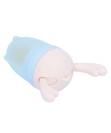 Baby Fruit Food Feeder Pacifier - Silicone Juice & Food Feeder for Toddlers | 3 Sizes Bite Rings | Pink - Buy Online on GoSupps.com