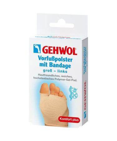 GEHWOL forefoot pad with bandage left large 1 pc