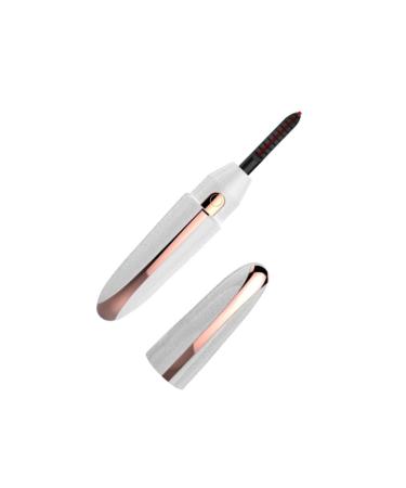 DOITOOL 1 Set Eyelash Curler Eyelash Holder Eyelash Curling Iron Quick Heating Lashes Curler Portable Hair Curler Electric Eyelash Curling Tool Beauty Tool Heated Curler White