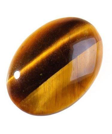 RRVGEM 14.25 Ratti To 15.00 Ratti Natural Earth Mined Tiger Eye/Tiger Stone/Tiger's Eye Gemstone Natural Certified Loose Chitti Stone For Men And Women By Lab - Certified Gemstone Tiger's Eye