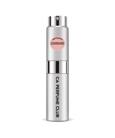 CA Perfume Impression of Emra Gourmand For Women & Men Fragrance Concentrated Long Lasting Eau de Parfum Spray Refillable Glass Atomizer Bottle 0.27 Fl Oz/8ml-X1 EMRA GOURMAND 0.27 Fl Oz (Pack of 1)