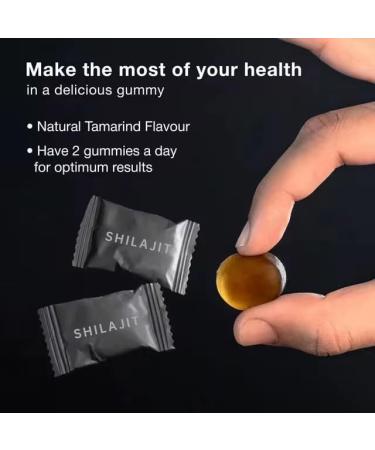 8-in-1 Herbal Supplement with Himalayan Shilajit Ashwagandha Rhodiola Rosea Ginseng 15250mg | Natural Dietary Supplement (60 Gummies Shilajit Gummies) - Buy Online on GoSupps.com