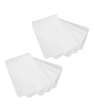 10 pieces 50 ml eyelash cleaner concentrate deep cleaning gentle formula dust removal nutritious eyelash shampoo eyelash foam shampoo (white package)