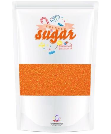 Colorful sugar orange 100g decorative sugar