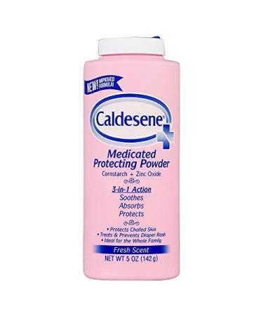 Caldesene Protecting Powder - 5 oz (Pack of 3) | Gentle Skin Care and Rash Prevention - Buy Online on GoSupps.com