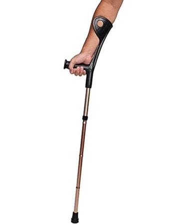Forearm Crutches for Adults Aluminum Forearm Crutches Folding Forearm Crutches Crutch for Walking Suitable for Those with Leg Fractures and Limited Mobility - Buy Online on GoSupps.com