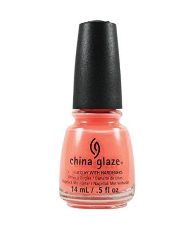 China Glaze Nail Polish  Flip Flop Fantasy  873 Coral peach/orange