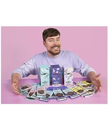 3x MrBeast Feastables Chocolate Bars - New Tasting Pack with 3 Flavors - Dairy Free - Chocolate in 3 Varieties - Buy Online on GoSupps.com