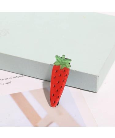 11 Pcs Fruit & Vegetable Hair Clips for Girls - Cute Hair Accessories - Buy Online on GoSupps.com