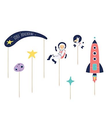 Schnooridoo Cake Topper Cake Decorating Cake Decoration Wedding Birthday (Set Space)