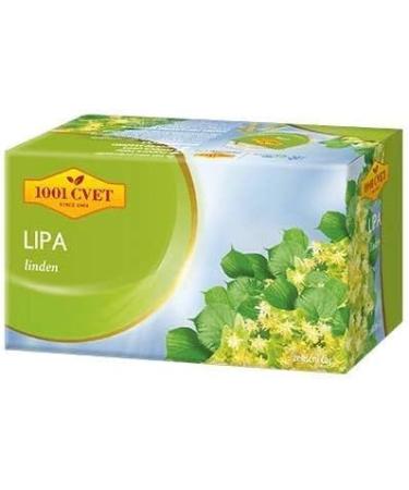  UPSY Alpine Mountain Herbal Tea Linden Herbal Tea 4 Packs of 20 Bags (80 Tea Bags) - Buy Online on GoSupps.com