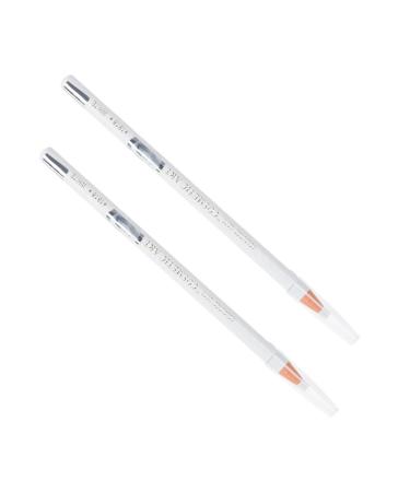 SAFIGLE 2Pcs Waterproof Eyebrow Pencil Brush Pen Define Liner Forehead Pencil For Eyebrow Mapping Eyeliner Makeup Making Esr Pencil