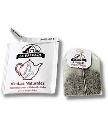  LA BARRACA La Barraca Infusion 8 units x 10 envelopes (80 envelopes) Cassia Angustifolia Envelopes - Natural Herbal Infusions - Buy Online on GoSupps.com