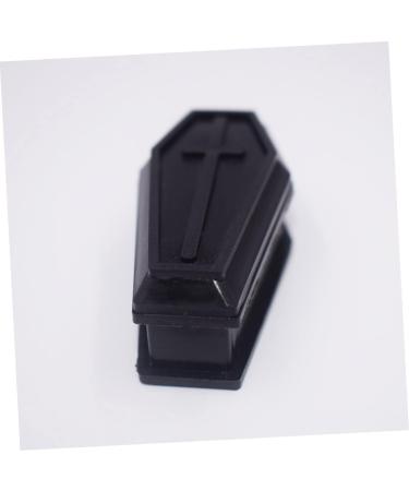 Ciieeo 30 Pcs Coffin Model Graveyard Prop Halloween Coffin Statue Coffin Shaped Boxes Candy Bowls Decorative Haunted House Prop Toys Ornament Prank Props With Cover Plastic Fake 5.5X3.7X2.3CMx3pcs Blackx3pcs - Buy Online on GoSupps.com