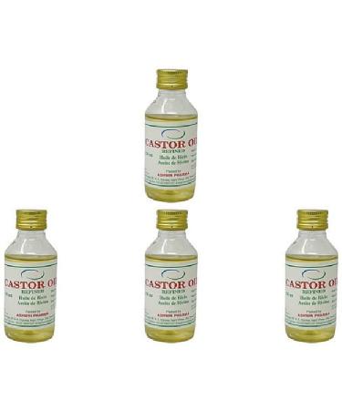 Pack Of 4 - Ashwin Castor Oil - 100 Ml