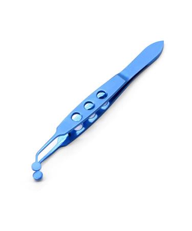 dijiusidy Eyelid Tweezers Non-Slip Cleaning Clips Clogging Removal Clamps Adults Women Men Cosmetics Tools Health Care Accessories Large Round Tip