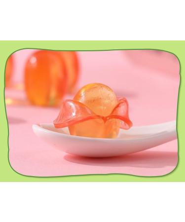 white peach Peeling Fruit Fudge72g/bag Mango gummies grape Litchi sugar soft candy Toffee 68% Juice Content gummy candy sweets Chewy gumdrop Instant Healthy Chinese Snacks (White Peach 10bag) White Peach 10bag - Buy Online on GoSupps.com