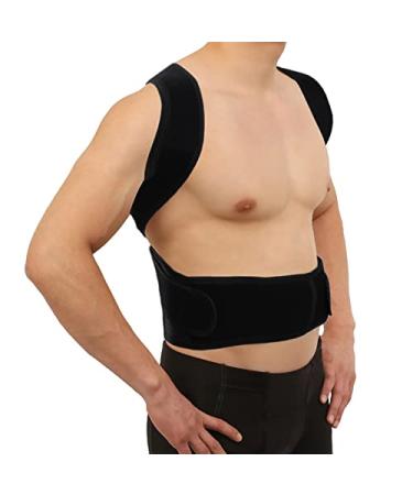 Brace Support Back Shoulder Straightener Belt Corset Upper Back Pain Relief Posture Corrector Strap Cervical Spine Belt (Color : Light Grey Size : XL) vision Light Grey M - Buy Online on GoSupps.com