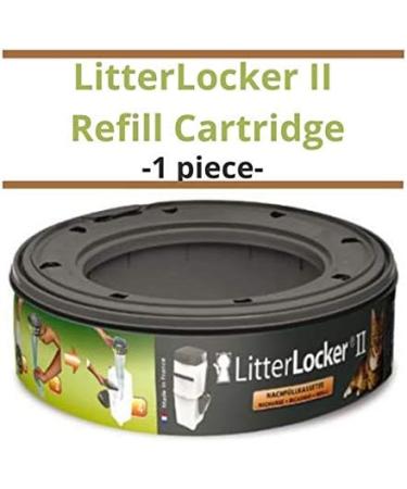 LitterLocker II Refill Cartridge- 1 Unit Hygienic Disposal System For Soiled Cat Litter Environmentally Friendly Cartridge Completely Hygienic Deodorizer Traps Odours - Buy Online on GoSupps.com