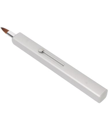 Lip Brush Retractable Portable Soft Makeup Brush Nylon Grey Shell - Buy Online on GoSupps.com