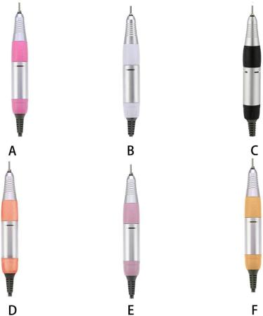 Dajidafu Manicure Lathe Nail Drill Handle Replaced Part Long-lasting Aluminum Alloy Automatic Handily Gripped Nails Accessories Rose Red - Buy Online on GoSupps.com