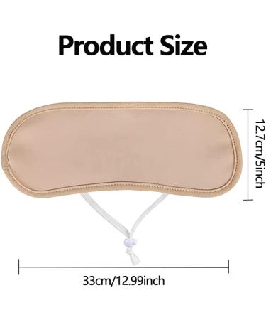 Adjustable Reusable Topical Pack - Leak Proof Castor Oil Neck Wrap for Men & Women (Khaki) - Perfect for Pain Relief & Comfort - Buy Online on GoSupps.com