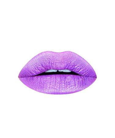 Aromi Purple Lilac Metallic Matte Liquid Lipstick | Shimmery Finish Vegan Cruelty-free Long-Lasting (Purple Unicorn)
