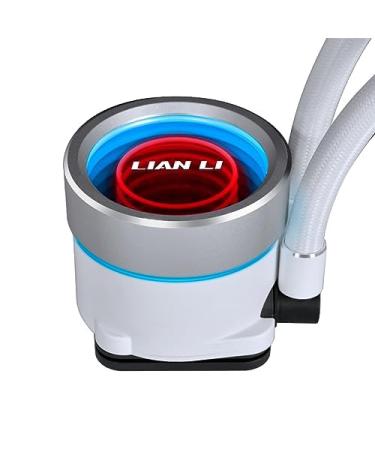 Lian Li Galahad II Trinity ARGB AIO Cooler - 360mm White Radiator with SF-Inf Fan & Stunning ARGB Lighting - Buy Online on GoSupps.com