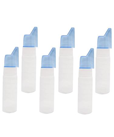 Mikinona 6pcs 70ml Nasal Spray Device Travel Spray Bottles Small Container Spray Cleaner Nasal Sprayer Bottle Nasal Pump Sprayer Nasal Medications Spray Bottle Empty Spray Bottles Bulk Drug