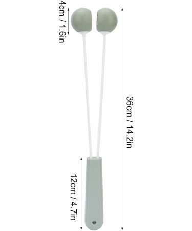 Silicone Handheld Massage Hammer Stick - Non-Slip Dual-Ball Body Relief Device for Fatigue - International Shipping Available - Buy Online on GoSupps.com