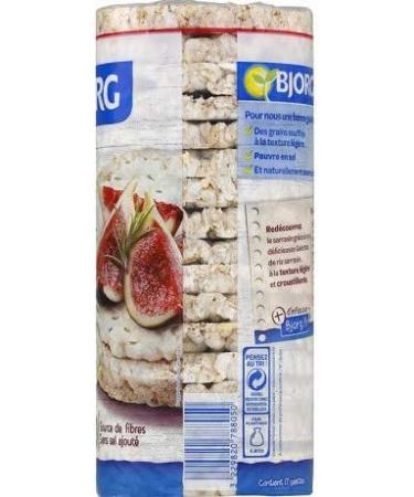 BJORG - Organic Salt-Free Buckwheat Cakes Gluten-Free 130G - Pack of 4  - Buy Online on GoSupps.com