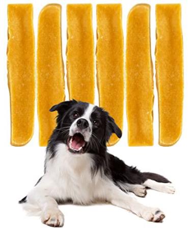 Only One Treats Yak Cheese Dog Chew for Pet s Dental Health Natural and Long-Lasting Himalayan Yak Snak for Dogs of All Ages and Sizes Medium Himalayan Dog Chew and Puppy Teething Treats (6x75g) 6 Medium