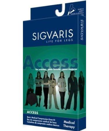 Sigvaris Women’s DYNAVEN Open Toe Pantyhose 30-40mmHg - Light Beige - Large Long | High-Quality Compression Hosiery for Comfort and Support - Buy Online on GoSupps.com