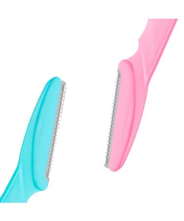 Eyebrow Razor & Facial Hair Trimmer - Safe Precision Shaping Tool (3 Pack) for Eyebrows Neck & Face - International Shipping Available - Buy Online on GoSupps.com