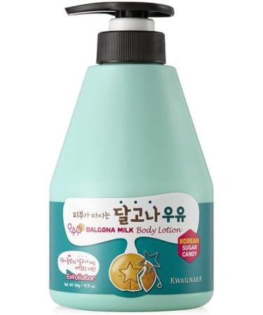 KWAILNARA Exfoliator Dalgona Milk Body Lotion 560 g - Buy Online on GoSupps.com