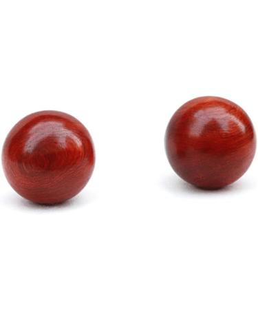 JeCompris Wooden Ball Massage Devices - Stress Relief Handheld Baoding Balls for Relaxation | 2nd Hand Therapy - Buy Online on GoSupps.com