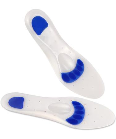 FOMIYES Silicone Insoles - Absorption Shoe Pads for Sports & Foot Care | Comfortable & Durable Insoles for All Shoes - Buy Online on GoSupps.com