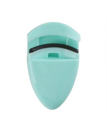 Mini Eyelash Curler Reusable Long Lasting Eyelash Curler Portable Eyelash Curling Clip Cosmetic Beauty Makeup Tools for Women (Color : Green)