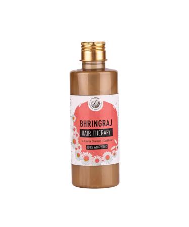 Bhringraj Hair Therapy- 2 in 1 Herbal Shampoo and Conditioner with Bhringraj Reetha Shikakai Triphala & Brahmi (200 ML)
