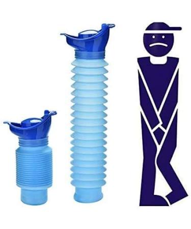 Portable Emergency Urinal for Men and Women - Reusable Outdoor Pee Bottle for Camping, Travel, and Traffic Jams - Buy Online on GoSupps.com