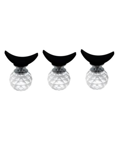Amosfun 3 Pcs Eye Makeup Make up Kit Makeup Eyeshadow Tools Eye Shadow Tool Stamp Seal Crystal 5.4*5cmx3pcs As Shownx3pcs