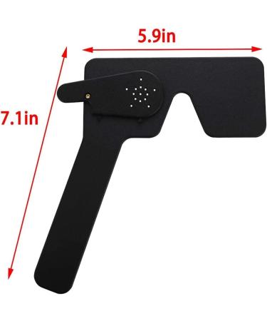 iFutniew Ophthalmic Eye Occluder for Ophthalmologists Orthoptists Optometrists Eye Exam Tool (Black) - Buy Online on GoSupps.com