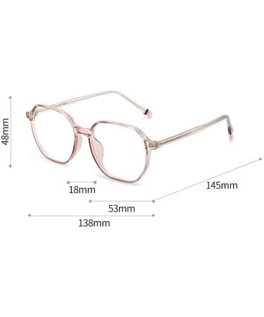 Qinzhenz Oversized Round Reading Glasses - Retro Anti-Blue Light +200 Gray Comfy Computer Readers for Fatigue Relief - Buy Online on GoSupps.com