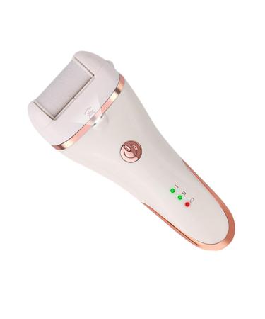 POPETPOP 1pc Electric Foot Foot Scraper Heel Remover Foot Sander Pedicure Exfoliator Foot Remover Foot Scrub Tool Dead Foot Buffer Heel File Feet Lithium Battery Abs White