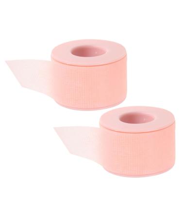 Beavorty 2 Rolls Eyelash Tape Eyelash Patches Eyelid Lifter Strips Makeup Tools Lash Tape for Eyelash Extensions Eyelash Extension Tools Eyelash Extension Tapes for Women 4.40X4.40X3.00CM